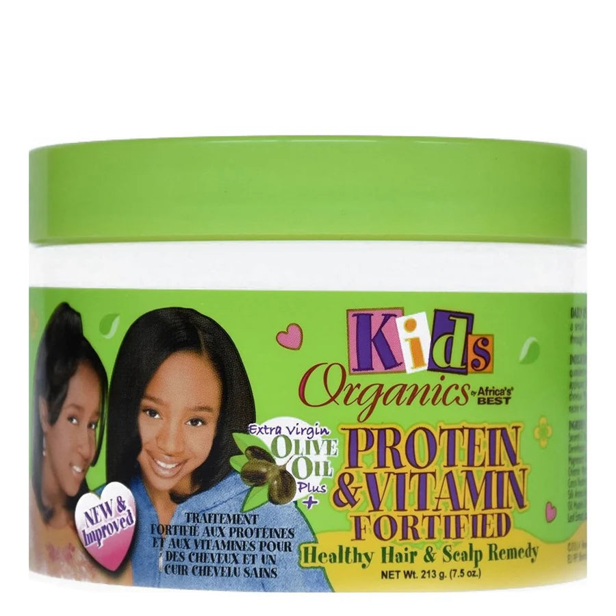 Kids Organics By Africa's Best Protein & Vitamin Fortified H/S Remedy 7.5oz